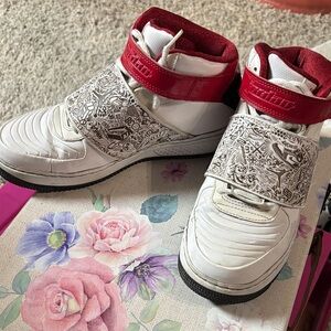 Retro Air Jordan Force 20 GS 'White Varsity Red'